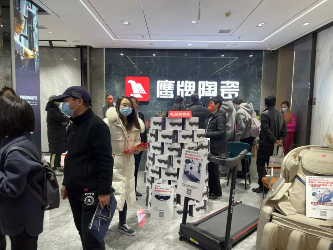 勢不可擋，鷹牌陶瓷終端布局再提速，石家莊1000㎡旗艦店盛大開業(yè)！