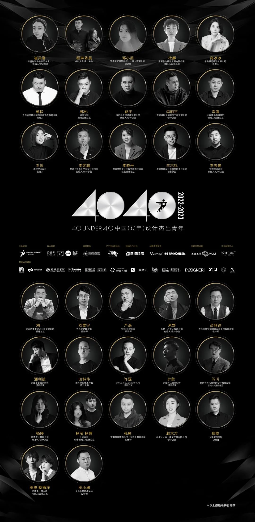 40 UNDER 40 | 省區(qū)榜List·2揭曉！10省區(qū)350位設(shè)計杰出青年脫穎而出！(圖28)