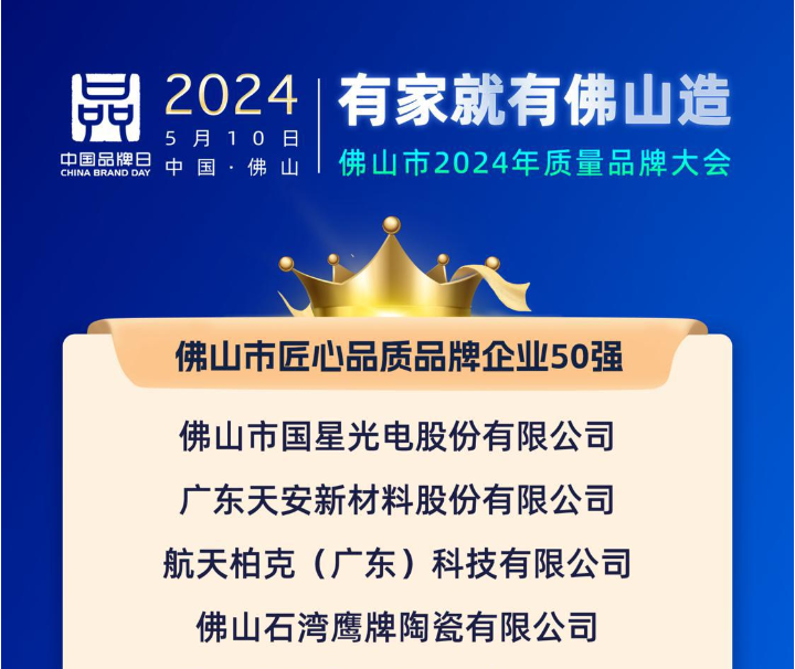 中國(guó)品牌日，鷹牌又獲獎(jiǎng)了！(圖2)
